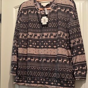 Dear Scarlett Weekender Women's Patterned Tunic Top
